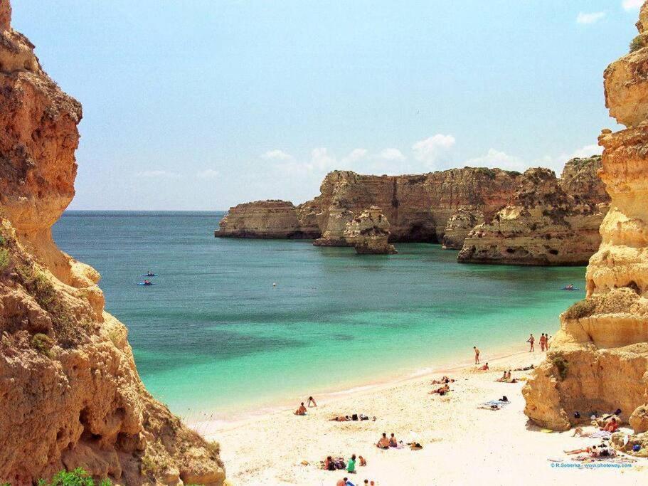 Apartamento Encantador A 100M Da Praia Carvoeiro  Eksteriør billede
